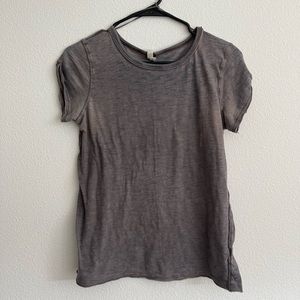 free people grey tee